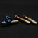 Gabelfäuste-Set für KTM | Titanschrauben-Set | Fear Custom Composites